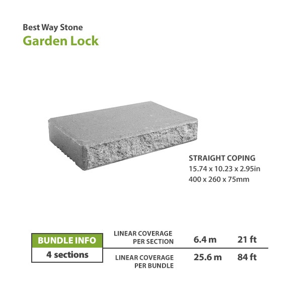 Best Way Stone Garden Lock Coping